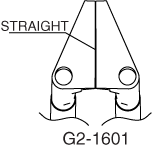 G2-1601 Blade - straight