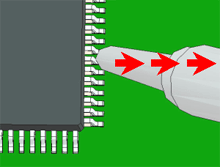 Use it for correcting Bridging.