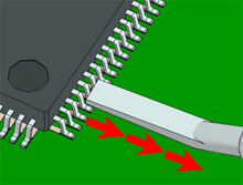 Use it for correcting Bridging.