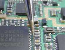 Use it for soldering tiny chip parts such as 0603.