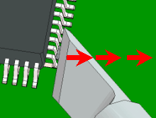 Use it for correcting Bridging.
