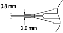 N3-08 Desoldering Nozzle 0.8 mm