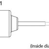 N51-01 Single Hot Air Nozzle, 2.5mm