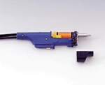 Hot nozzle can be replaced by nozzle cartridge by during work .