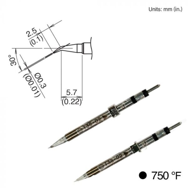 T38-02J Micro Tweezer Tips