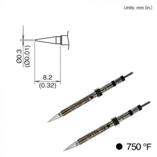 T38-02I Micro Tweezer Tips